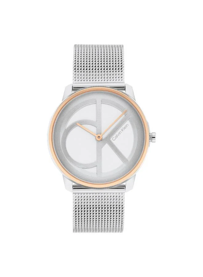 كالفن كلاين ساعة انالوج مميزة بسوار متداخل 35 مم